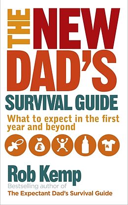 Kartonierter Einband The New Dad's Survival Guide von Rob Kemp