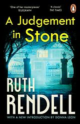 Couverture cartonnée A Judgement in Stone de Ruth Rendell