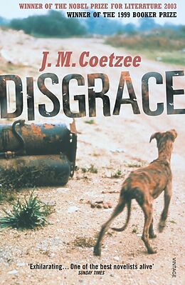 Couverture cartonnée Disgrace de J. M. Coetzee