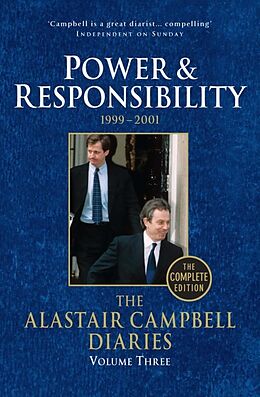 Couverture cartonnée Diaries Volume Three de Alastair Campbell