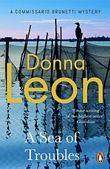 Couverture cartonnée A Sea of Troubles de Donna Leon