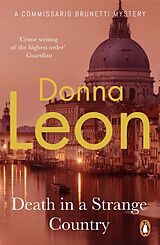 Couverture cartonnée Death in a Strange Country de Donna Leon