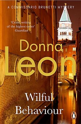 Couverture cartonnée Wilful Behaviour de Donna Leon