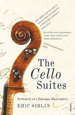 Couverture cartonnée The Cello Suites de Eric Siblin