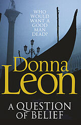 Couverture cartonnée A Question of Belief de Donna Leon