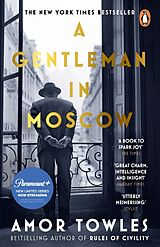 Couverture cartonnée A Gentleman in Moscow de Amor Towles