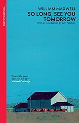 Kartonierter Einband So Long, See You Tomorrow von William Maxwell