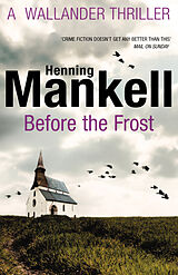 Couverture cartonnée Before The Frost de Henning Mankell