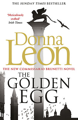 Couverture cartonnée The Golden Egg de Donna Leon