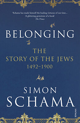 Couverture cartonnée Belonging de CBE Simon Schama