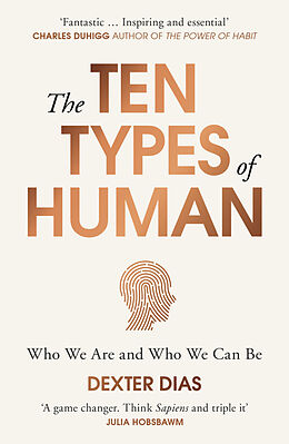 Couverture cartonnée The Ten Types of Human de Dexter Dias