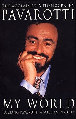 Couverture cartonnée My World de Pavarotti Luciano