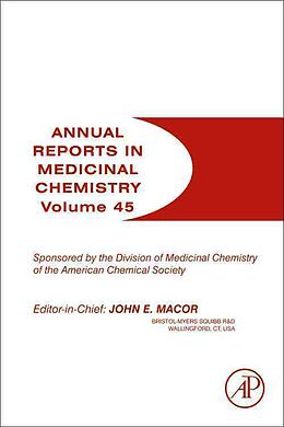 Couverture cartonnée Annual Reports in Medicinal Chemistry de 