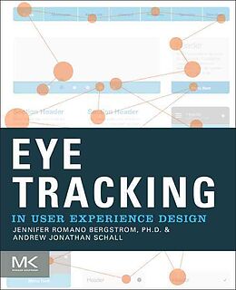 Kartonierter Einband Eye Tracking in User Experience Design von Jennifer (User Experience Resear Romano Bergstrom