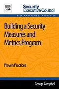 E-Book (epub) Building a Security Measures and Metrics Program von George Campbell