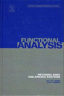 Livre Relié Functional Analysis de Michael Reed, Barry Simon