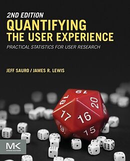 Couverture cartonnée Quantifying the User Experience de Sauro Jeff, James R Lewis