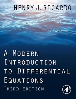 E-Book (epub) A Modern Introduction to Differential Equations von Henry J. Ricardo