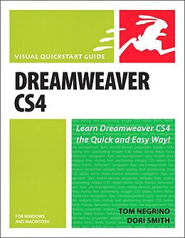 E-Book (epub) Dreamweaver CS4 for Windows and Macintosh von Tom Negrino, Dori Smith