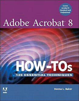 E-Book (epub) Adobe Acrobat 8 How-Tos von Donna Baker