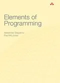 E-Book (epub) Elements of Programming von Alexander Stepanov, Paul McJones