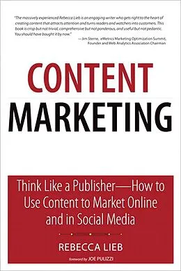 E-Book (epub) Content Marketing von Rebecca Lieb