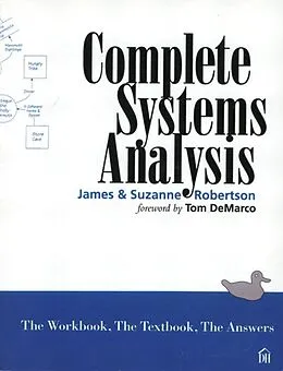 E-Book (epub) Complete Systems Analysis von James Robertson, Suzanne Robertson