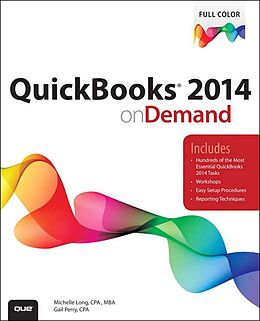 E-Book (epub) QuickBooks 2014 on Demand von Gail Perry, Michelle Long