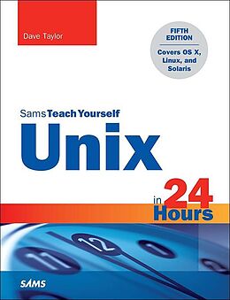 eBook (epub) Unix in 24 Hours, Sams Teach Yourself de Dave Taylor