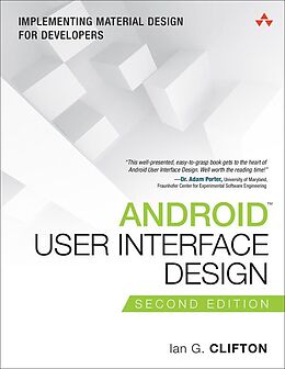eBook (epub) Android User Interface Design de Clifton Ian G.