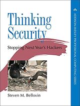 E-Book (epub) Thinking Security von Steven Bellovin