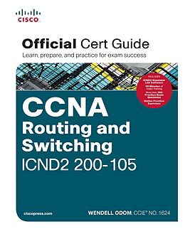 E-Book (pdf) CCNA Routing and Switching ICND2 200-105 Official Cert Guide von Wendell Odom
