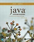 Couverture cartonnée Java Software Solutions de John Lewis, William Loftus