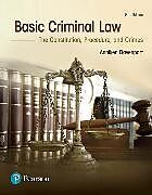 Couverture cartonnée Basic Criminal Law: The Constitution, Procedure, and Crimes de Anniken Davenport