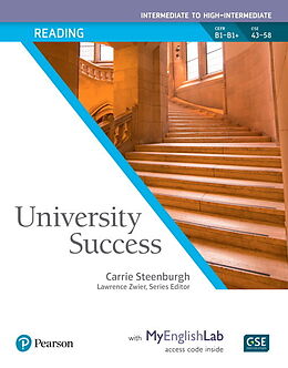  University Success Reading Intermediate to High-Intermediate, Student Book with MyEnglishLab de Carrie Steenburgh