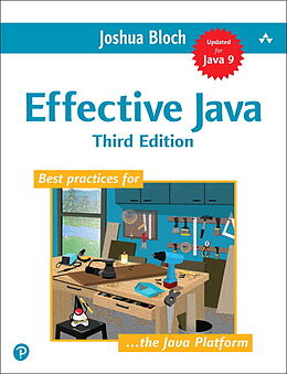 Couverture cartonnée Effective Java de Joshua Bloch