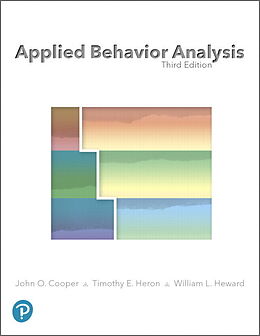 Livre Relié Applied Behavior Analysis de John Cooper, John O. Cooper, Timothy E. Heron