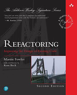 eBook (pdf) Refactoring de Fowler Martin