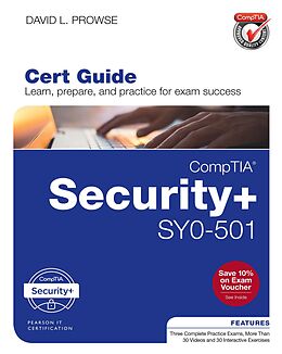 E-Book (pdf) CompTIA Security+ SY0-501 Cert Guide von Dave Prowse