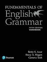 Couverture cartonnée Azar-Hagen Grammar - (AE) - 5th Edition - Workbook - Fundamentals of English Grammar (w Answer Key) de Betty Azar, Betty S Azar, Stacy A. Hagen