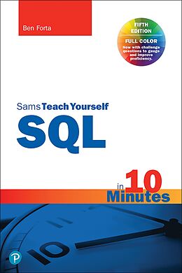 eBook (pdf) SQL in 10 Minutes a Day, Sams Teach Yourself de Forta Ben