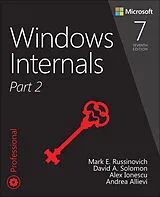 Kartonierter Einband Windows Internals, Part 2 von Andrea Allievi, Mark E. Russinovich, Alex Ionescu
