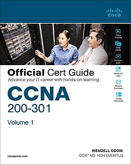 eBook (epub) CCNA 200-301 Official Cert Guide, Volume 1 de Wendell Odom