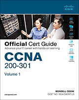 Couverture cartonnée CCNA 200-301 Official Cert Guide, Volume 1 de Wendell Odom
