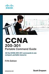 Couverture cartonnée CCNA 200-301 Portable Command Guide de Scott Empson