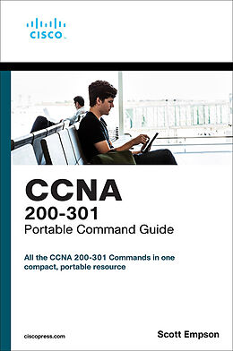 Couverture cartonnée CCNA 200-301 Portable Command Guide de Scott Empson