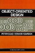 Livre Relié Object-Oriented Design de Peter Coad, Edward Yourdon