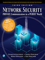 Livre Relié Network Security de Charlie Kaufman, Ray Perlner, Mike Speciner
