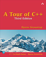 Couverture cartonnée A Tour of C++ de Bjarne Stroustrup