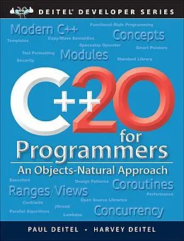 E-Book (epub) C++20 for Programmers von Paul Deitel, Harvey Deitel